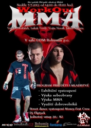 MMA WorkOut. Tělocvična DDM v neděli 7. července.