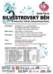 Silvestrovský běh v pondělí 30. prosince. Už 15. ročník v bohumínském Hobby parku.