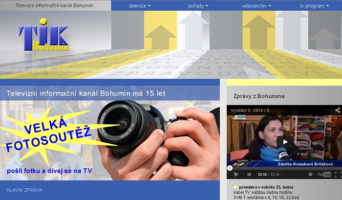Podporujeme akci TIK Bohumín. Náš TIK letos slaví 15 let :-)