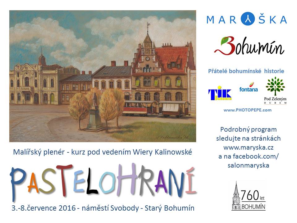 Červencové Pastelohraní ve Starém Bohumíně bude tvůrčí.