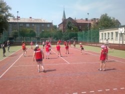Sportovní dny pro I. st. ZŠ. Zahájení a výsledky.