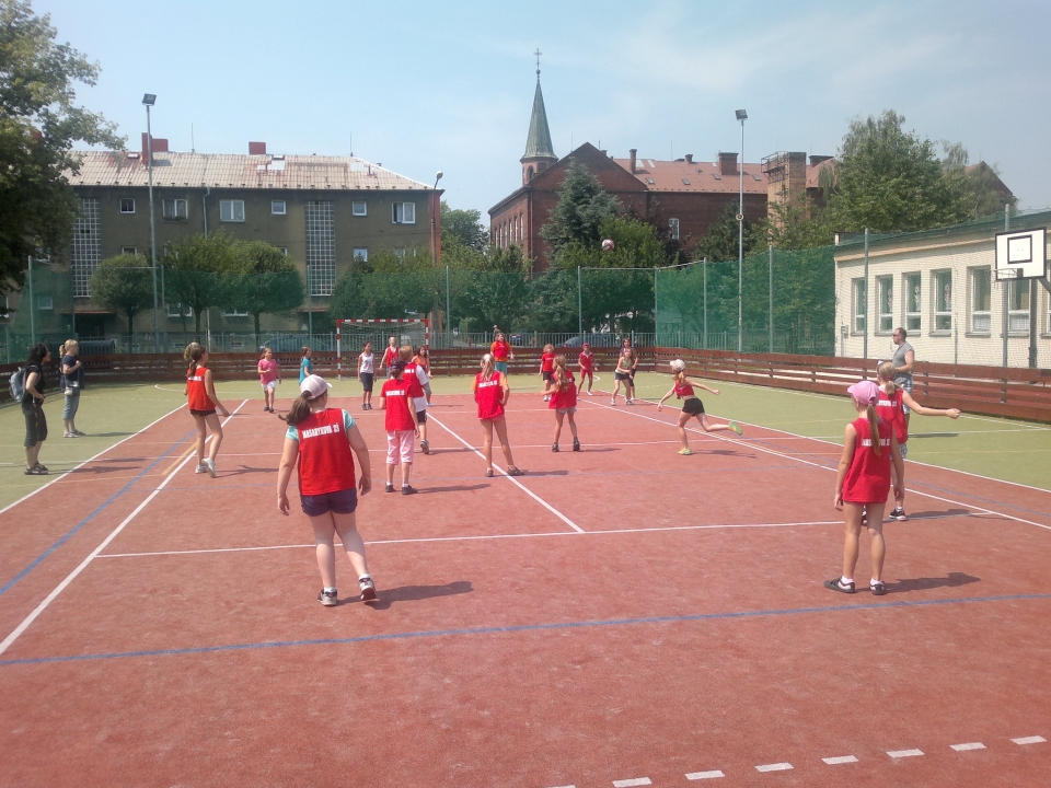 Sportovní dny pro I. st. ZŠ. Zahájení a výsledky.