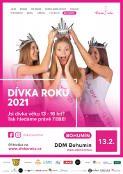 Dívka roku 2021. Přihlas se.