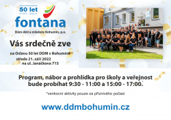 Ve středu 21. září slavíme 50 let DDM Bohumín!