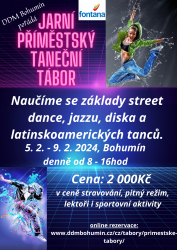 Jarní prázdniny v DDM. Taneční příměšťák.