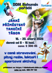JARNÍ PŘÍMĚSTSKÉ TÁBORY  V DDM